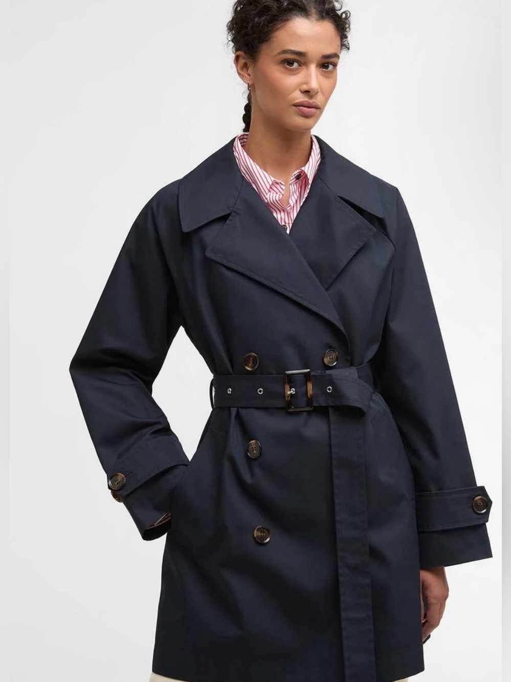 Barbour Adare Showerproof Trench Coat
